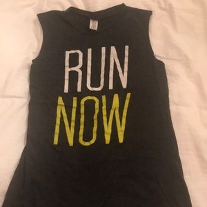 Sleeveless workout top